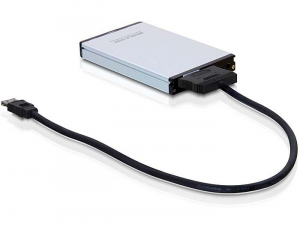 Delock 84402  eSATAp 12 V > SATA 22 pin 2.5 / 3.5 HDD 50 cm